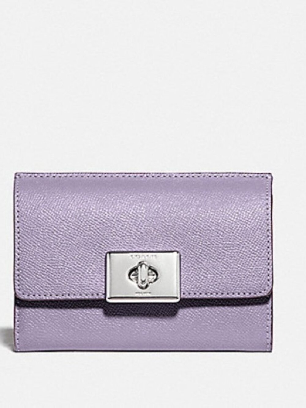 COACH Lilac Leather Wallet w/ Box | Gift Ready - Picture 11 of 14